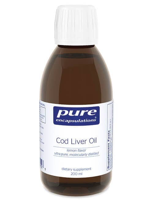 Cod Liver Oil (lemon flavor) Pure Prescriptions