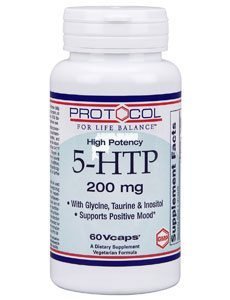 5-HTP 200 mg by Protocol For Life