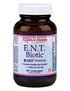 E.N.T. Biotic™ BLIS K12® Probiotic by Protocol For Life
