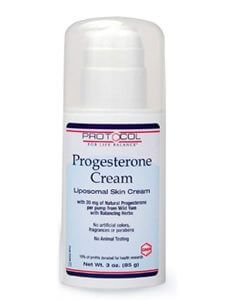 Progesterone Liposomal Skin Cream 20 mg by Protocol For Life