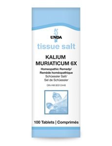 Kalium Muriaticum 6X by Unda
