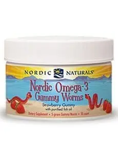 Nordic Omega-3 Gummy Worms by Nordic Naturals Pro