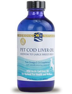 Pet Cod Liver Oil (medium and large breed dogs) by Nordic Naturals Pro