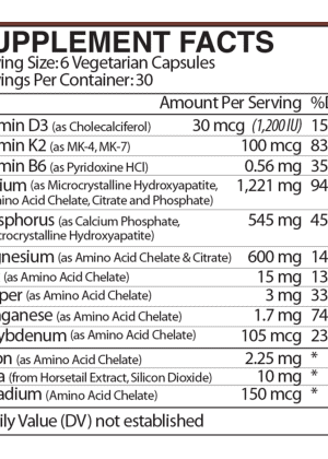 Vinco OsteoSheath-New and Improved Formula! - bone health supplement, calcium support