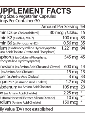 Vinco OsteoSheath-New and Improved Formula! - bone health supplement, calcium support