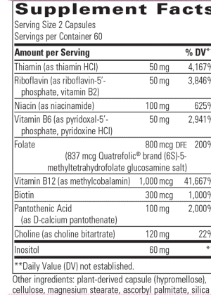 Integrative Therapeutics Active B-Complex -- b-complex vitamins, energy support