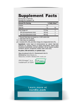 Algae Omega Nordic Naturals