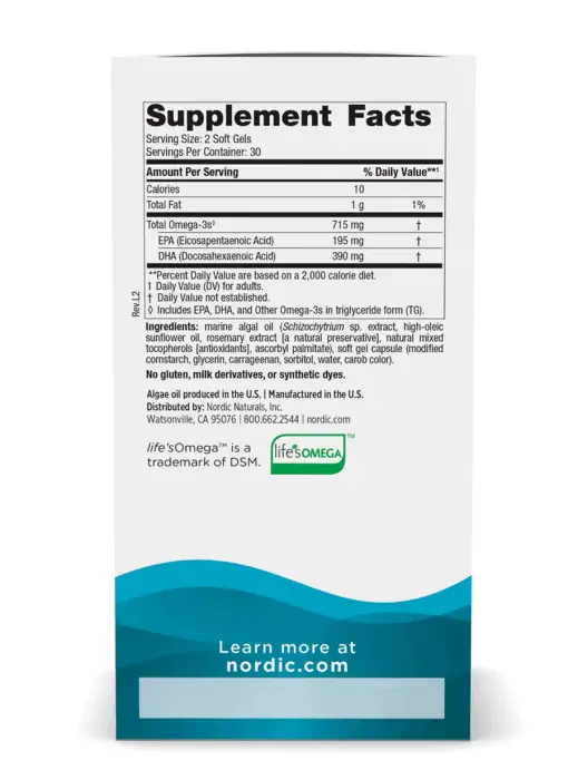 Algae Omega Nordic Naturals