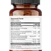 Pure Prescriptions Activated B-Complex supplement facts panel listing Thiamine, Riboflavin, Niacin, Vitamin B6, Folate as Quatrefolic, Vitamin B12, Biotin, and Pantothenic Acid with daily values.