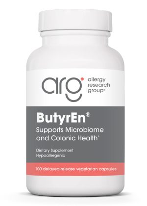 ButyrEn 100 Delayed-Release Vegetarian Capsules by Allergy Research Group