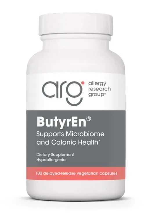 ButyrEn 100 Delayed-Release Vegetarian Capsules by Allergy Research Group