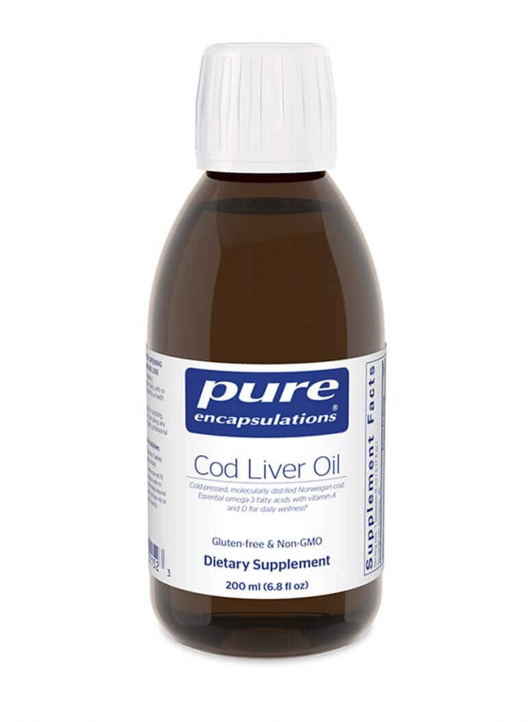 Cod Liver Oil (lemon flavor) Pure Prescriptions