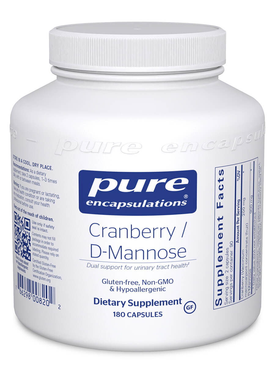 CRD1 RGB Cranberry D Mannose 180Capsules