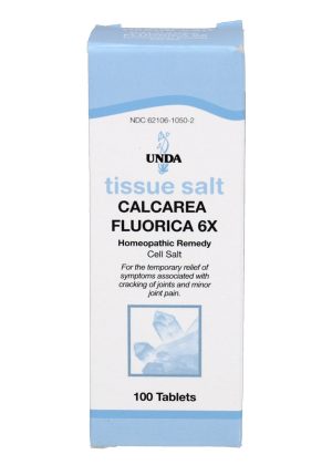 Calcarea Fluorica 6X by Unda – Homeopathic support for joint discomfort and connective tissue health
