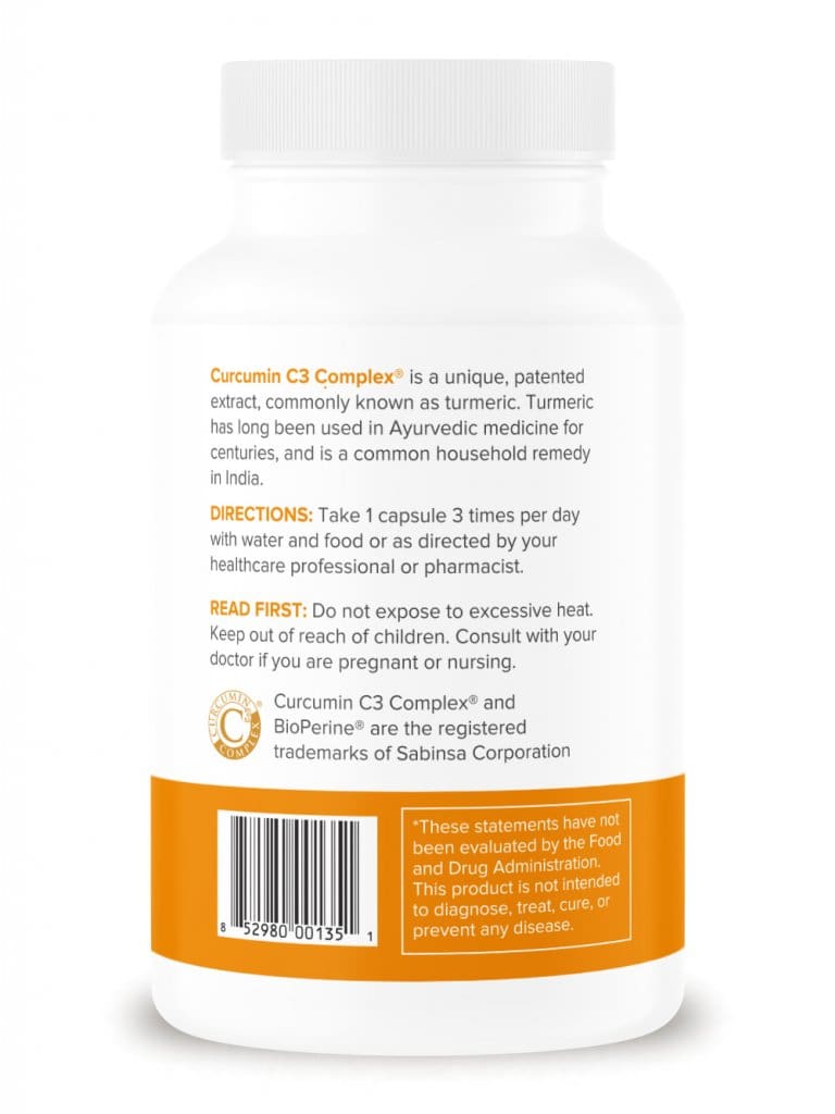 Curcumin C3 Complex - Pure Prescriptions
