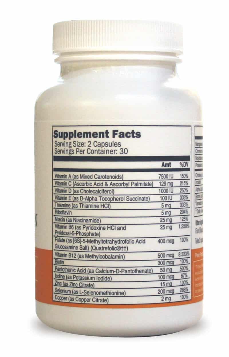 Daily Multivitamin by Pure Prescriptions with LMethylfolate & more