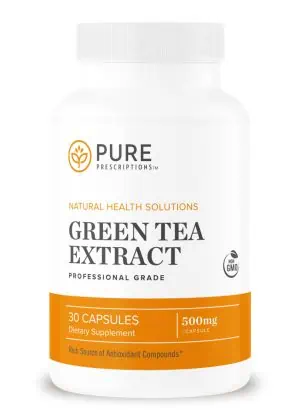 Green Tea Extract Bottle