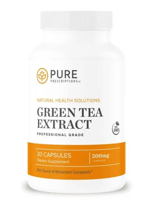 Green Tea Extract Bottle