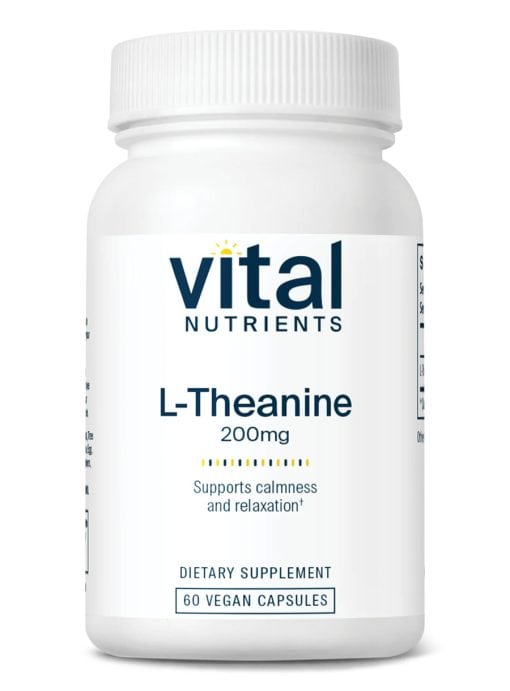 L-Theanine 200mg Vital Nutrients