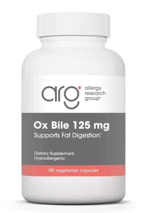Ox Bile 125 mg by Allergy Research Group