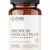 Premium Omega-3 Plus front of bottle