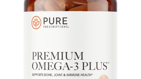 Premium Omega-3 Plus front of bottle