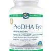 ProDHA Eye supplement facts with lutein, zeaxanthin, and omega-3s for eye and brain health