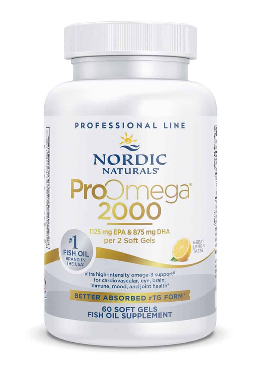 Nordic Naturals Pro ProOmega 2000 - omega-3 supplement, heart health