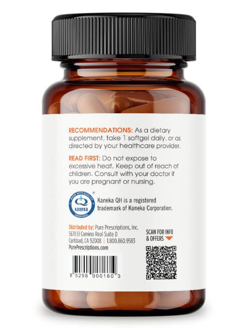 Bioactive CoEnzyme Q10 product description.