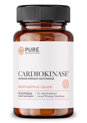 Cardiokinase Nattokinase supplement by Pure Prescriptions — heart and circulation support