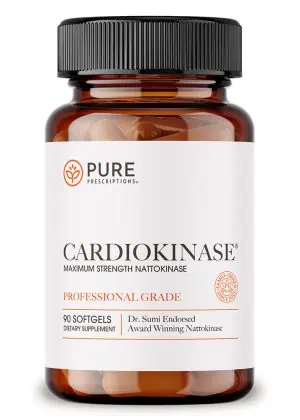 Cardiokinase Nattokinase supplement by Pure Prescriptions — heart and circulation support