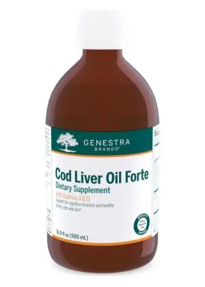 Genestra Cod Liver Oil Forte -- fish oil, omega-3