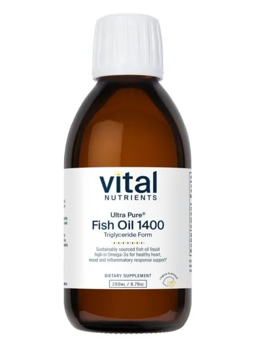 Vital Nutrients Fish Oil 1400 Liquid, Ultra Pure -- omega fatty acids, heart health