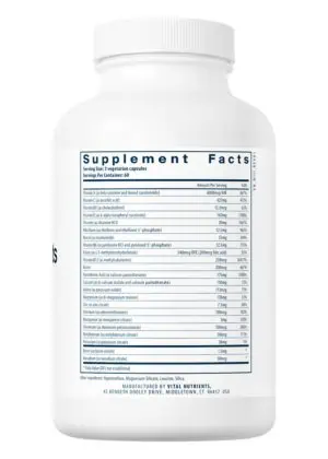 Alternative view of Multi-Nutrients Citrate/Malate (without Copper & without iron)