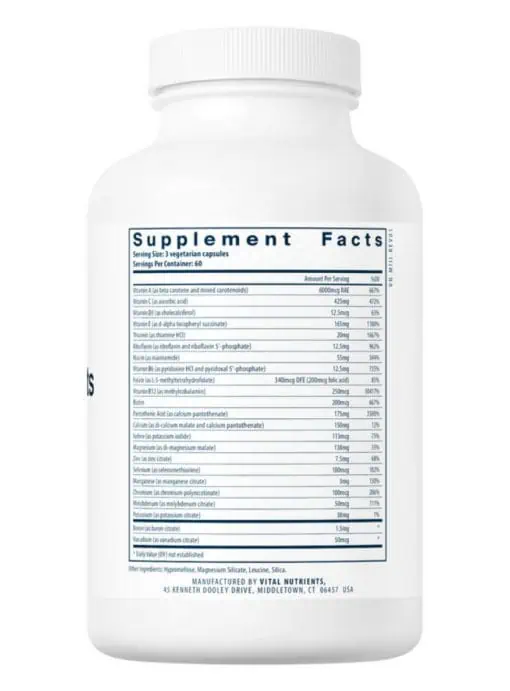 Multi-Nutrients Citrate/Malate (without Copper & without iron) - Image 2