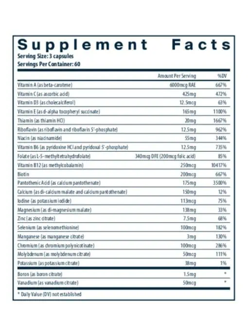 Multi-Nutrients Citrate/Malate (without Copper & without iron) - Image 3