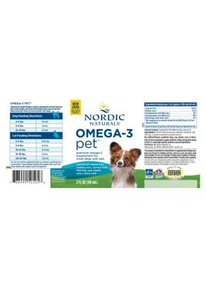 Alternative view of Omega-3 Pet Cats and Small Breeds