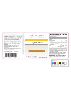 Alternative view of Liquid Iron - Apple Cinnamon Flavor