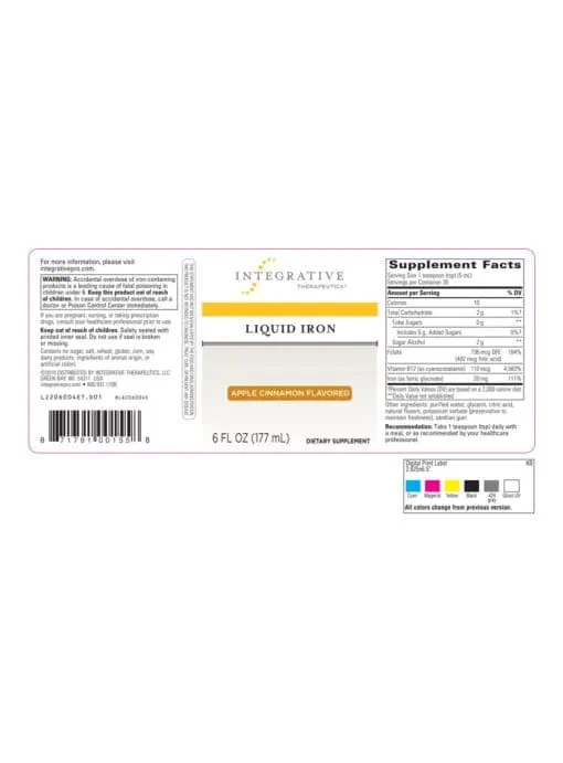 Liquid Iron - Apple Cinnamon Flavor - Image 2