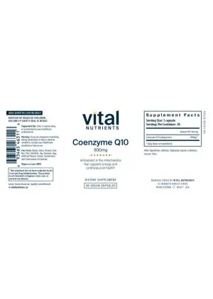 Alternative view of COQ10 300MG