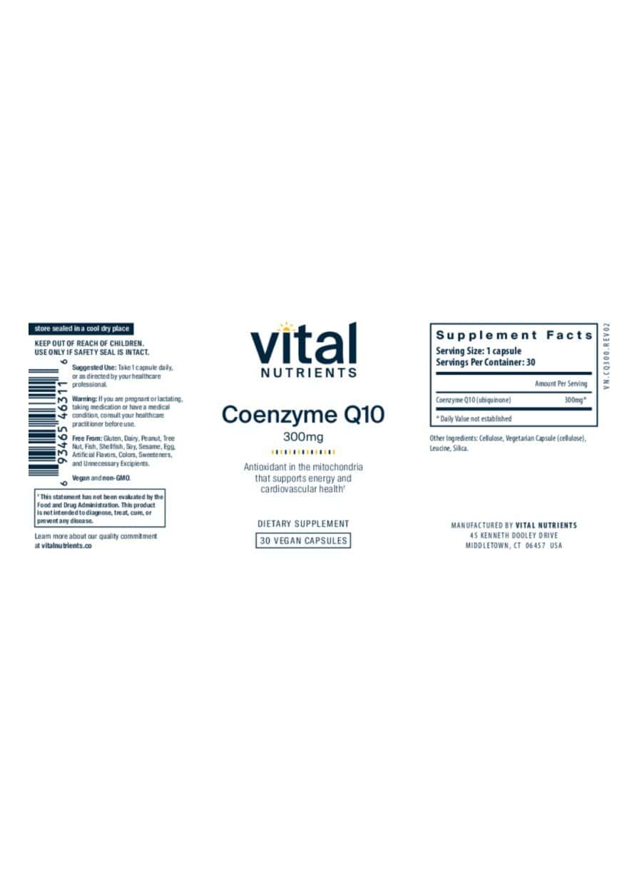 topical l carnitine and co q enzyme COQ10 300MG NATURE TARGET CoQ10-200mg with PQQ