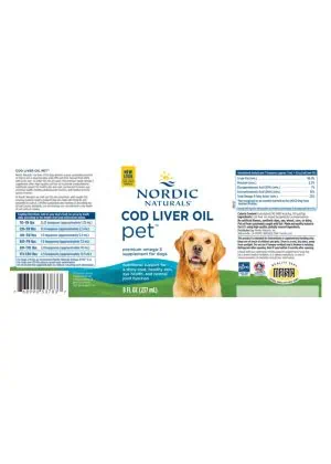 Alternative view of Pet Cod Liver Oil (medium and large breed dogs)