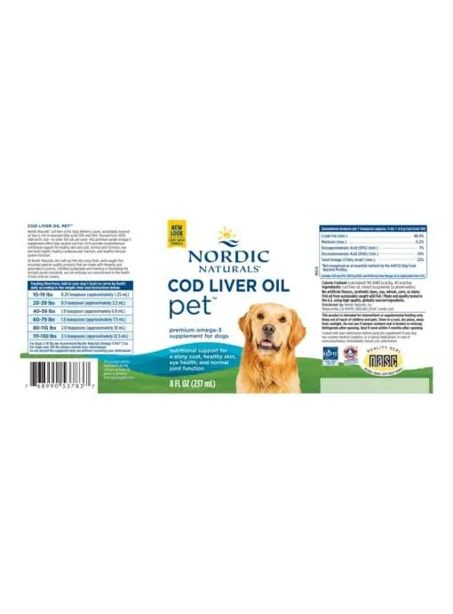 Pet Cod Liver Oil (medium and large breed dogs) - Image 2