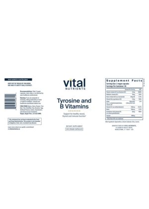 Alternative view of Tyrosine and B-Vitamins