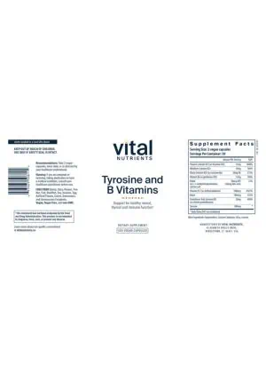 Alternative view of Tyrosine and B-Vitamins