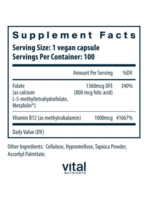 Vitamin B12/Folate (L-5-MTHF) - Image 3