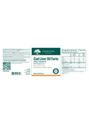 Alternative view of Cod Liver Oil Forte