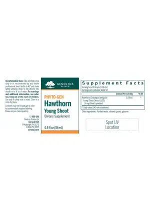 Alternative view of Hawthorn Young Shoot