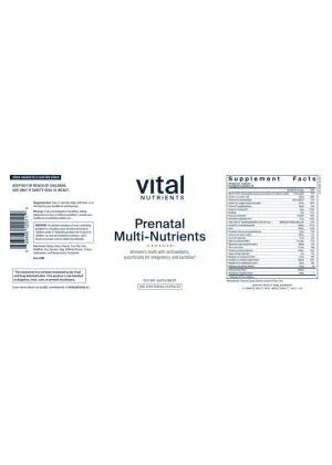 Alternative view of PreNatal Multi-Nutrients