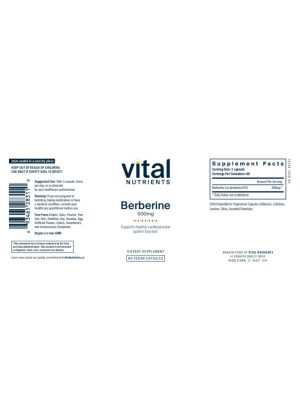 Alternative view of Berberine 500 mg